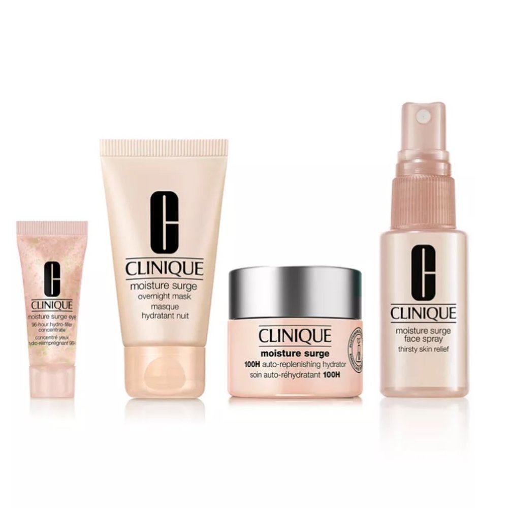 NEW Clinique's Moisture Surge™ 4 PC skincare Gift Set - Picture 2 of 13
